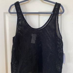 Knitted Michael Lot’s cropped top